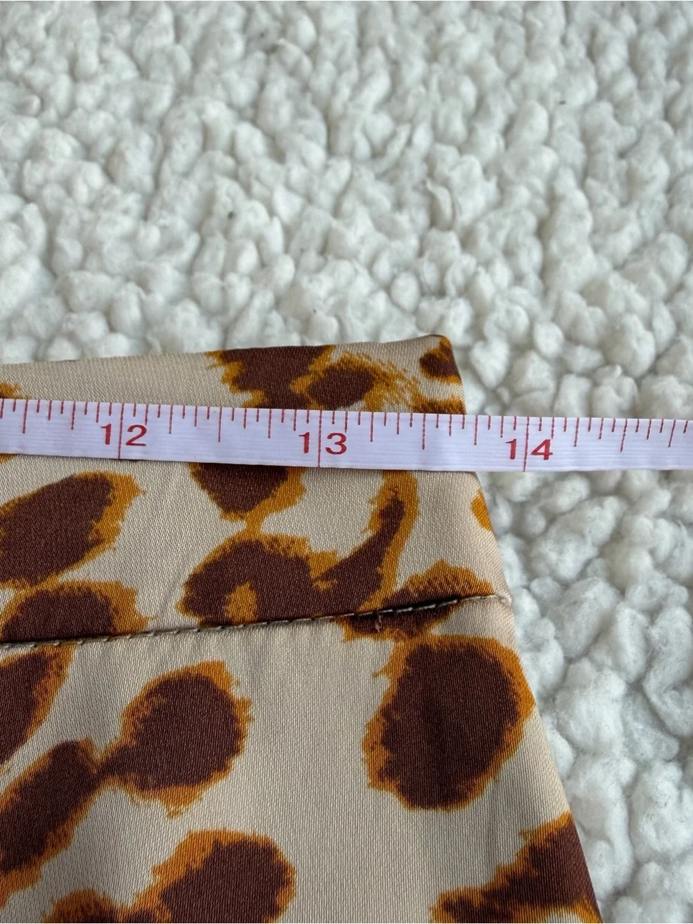 Free People Cheetah Leopard Print Satin Maxi Skirt Size 4